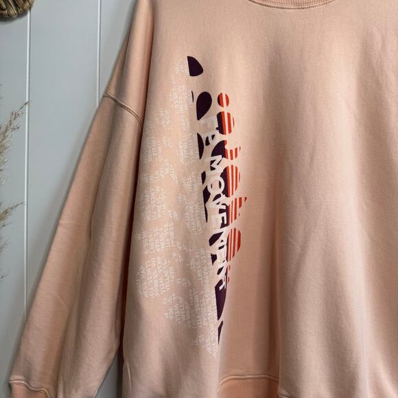 Free People sweatshirt all star buti logo pullover Medium - Picture 3 of 8